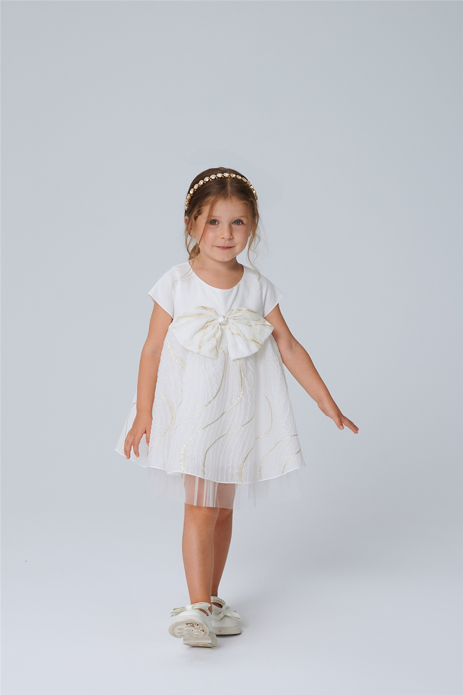 Lia Lea Kız Bebek Beyaz ElbiseLia Lea Kız Bebek Beyaz Elbise