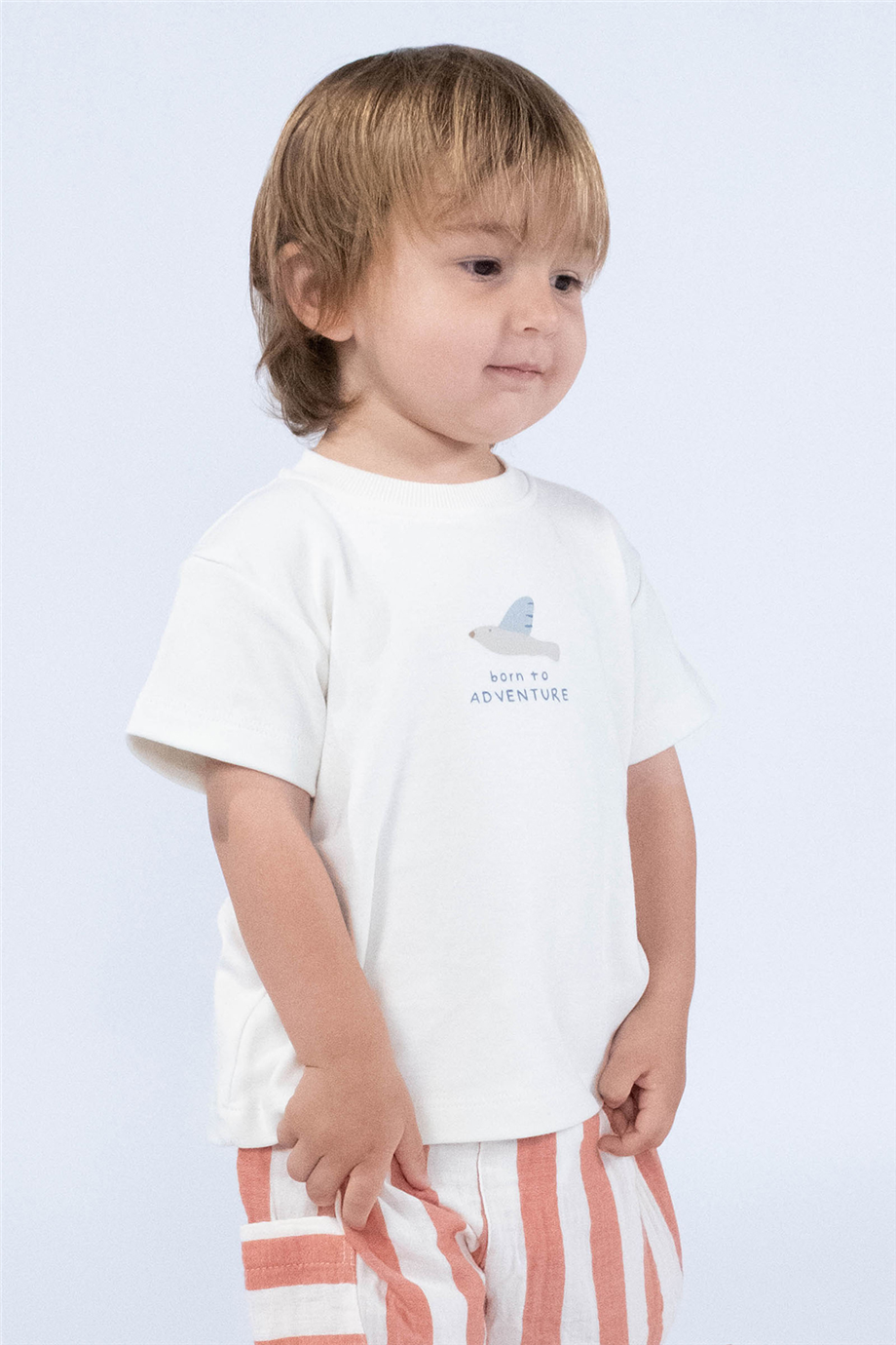 Little Gusto Unisex Beyaz TshirtLittle Gusto Unisex Beyaz Tshirt