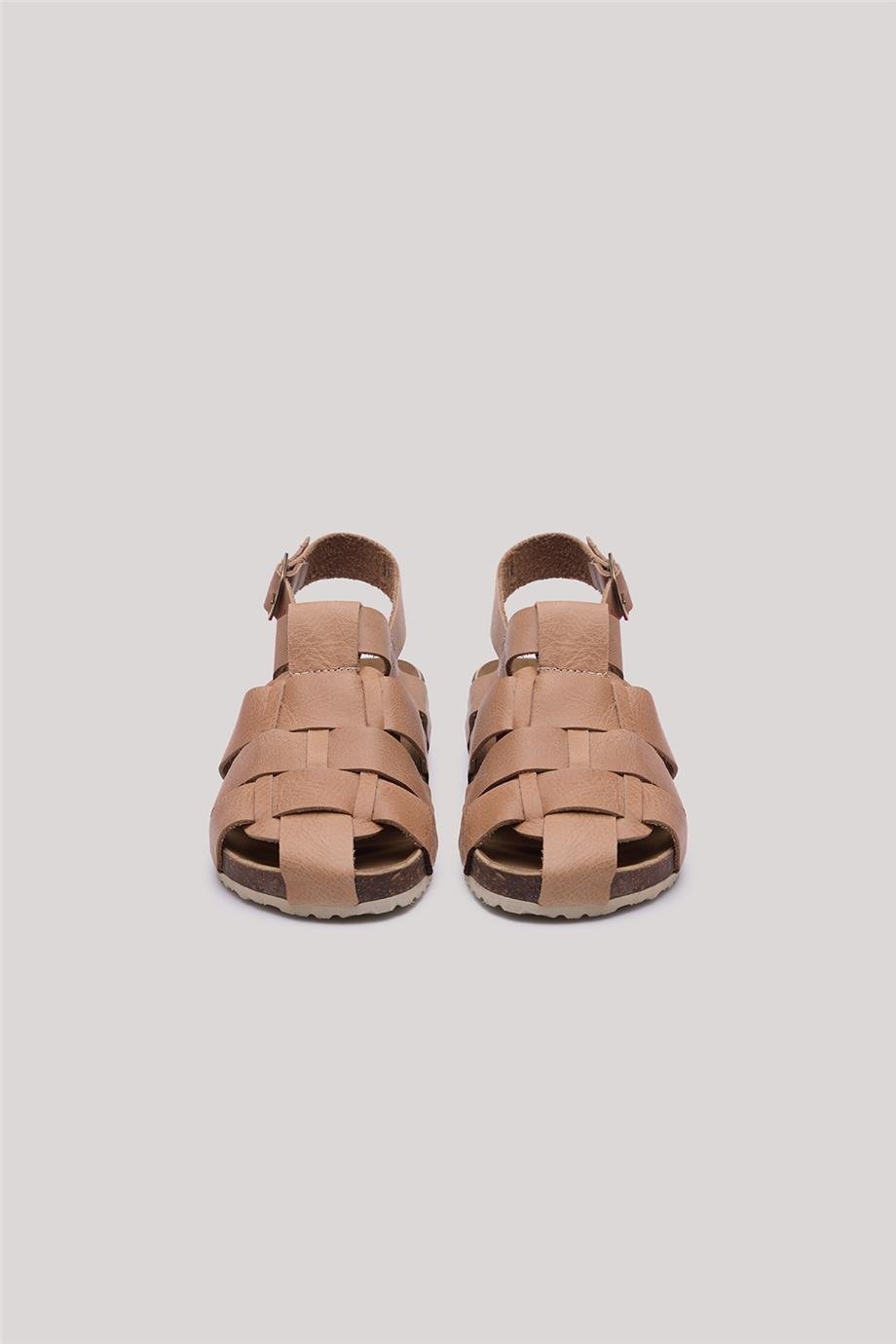 Nebbati Erkek Çocuk Beyaz Sandalet