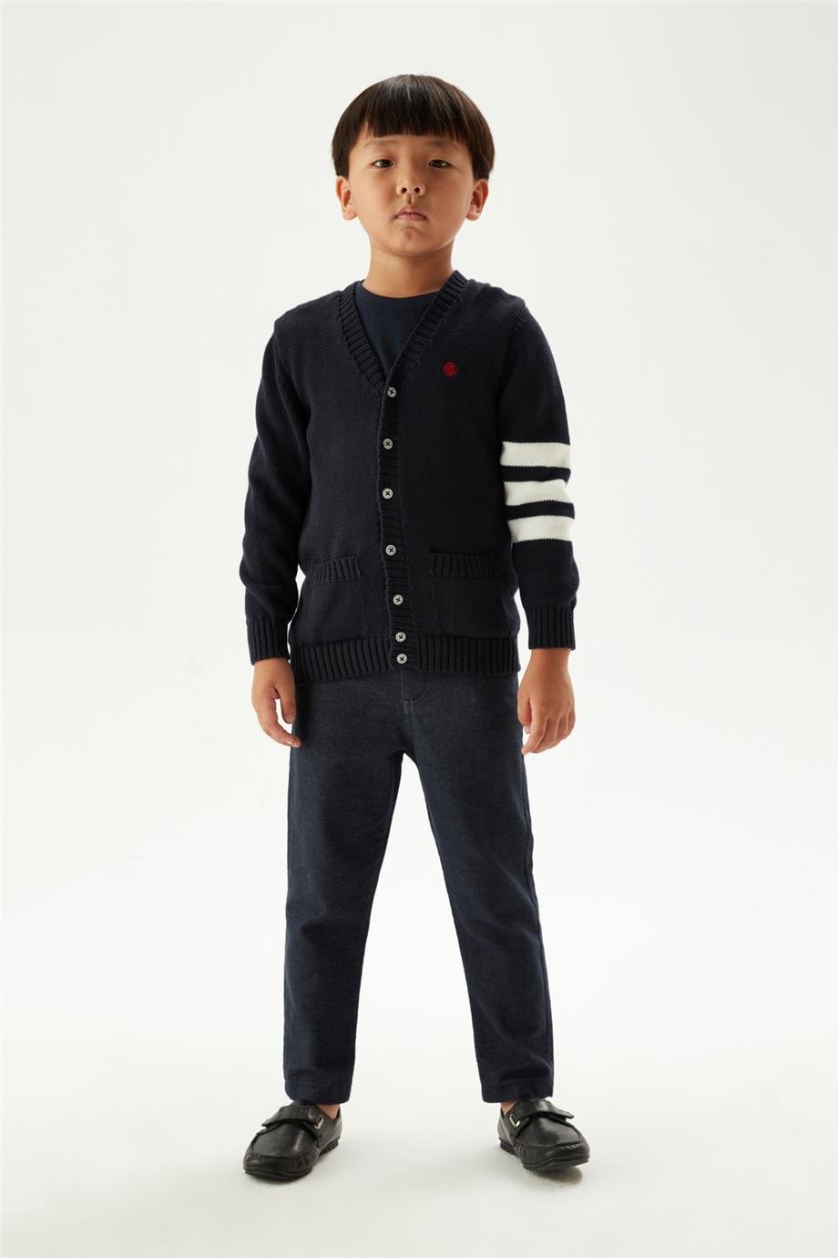 Nebbati Erkek Çocuk Lacivert Hırka