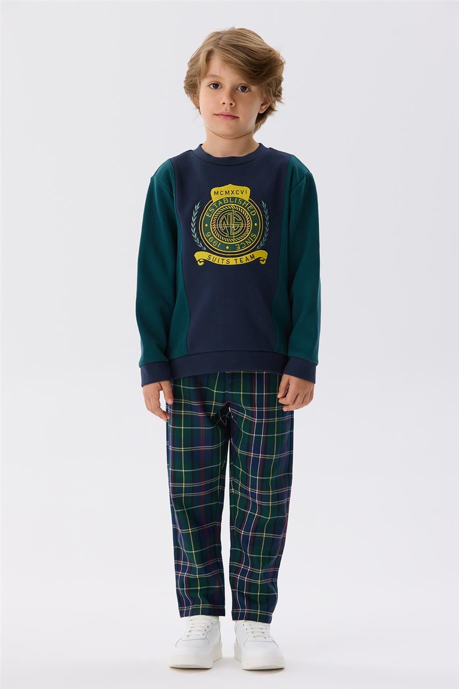 Nebbati Erkek Çocuk Lacivert Sweatshirt