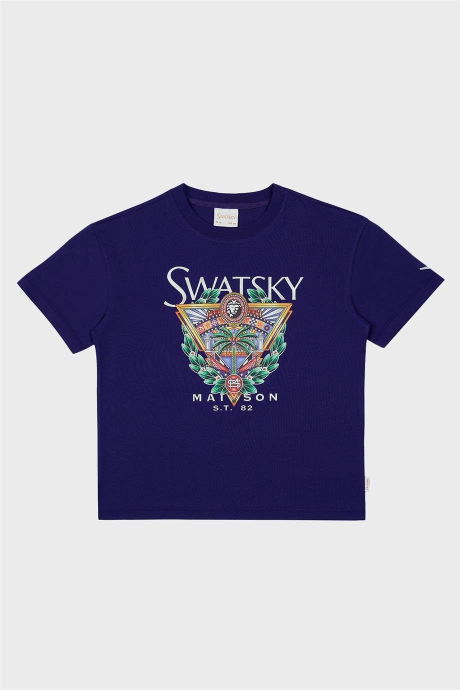 Swatsky Erkek Çocuk Saks T-Shirt