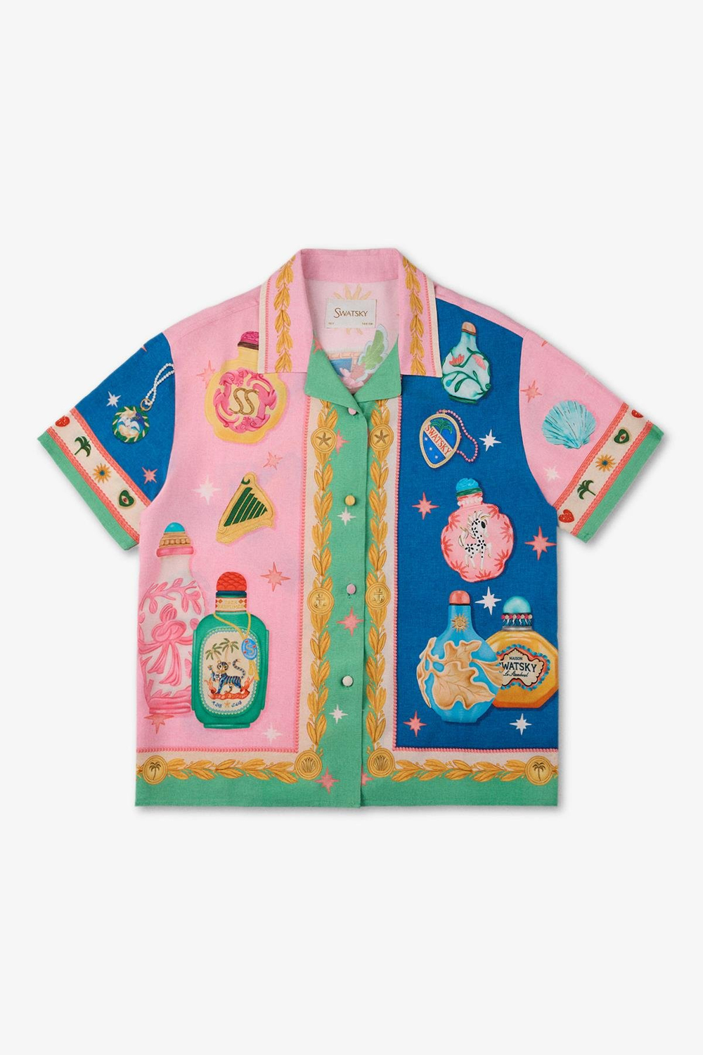 Swatsky Kız Çocuk Desenli GömlekSwatsky Kız Çocuk Desenli Gömlek