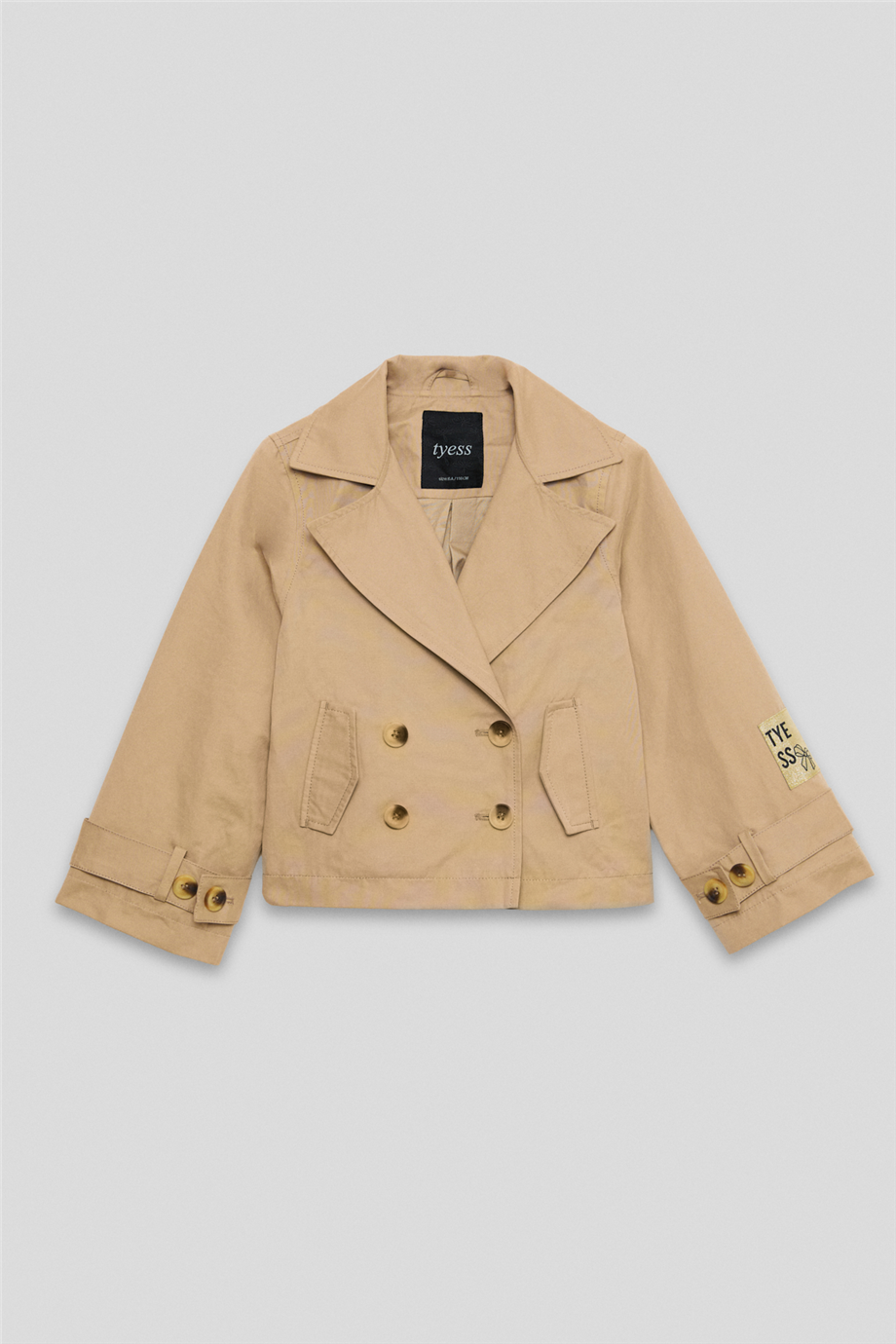 Tyess Kız Çocuk Bej TrenchTyess Kız Çocuk Bej Trench