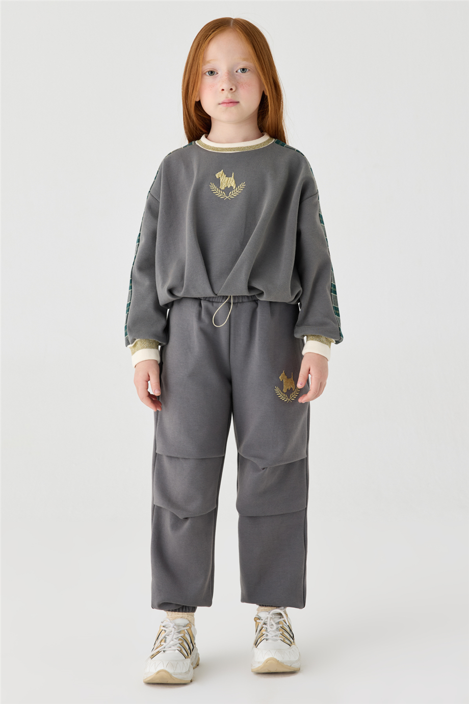 Tyess Kız Çocuk Oversize Eşofman AltıTyess Kız Çocuk Oversize Eşofman Altı