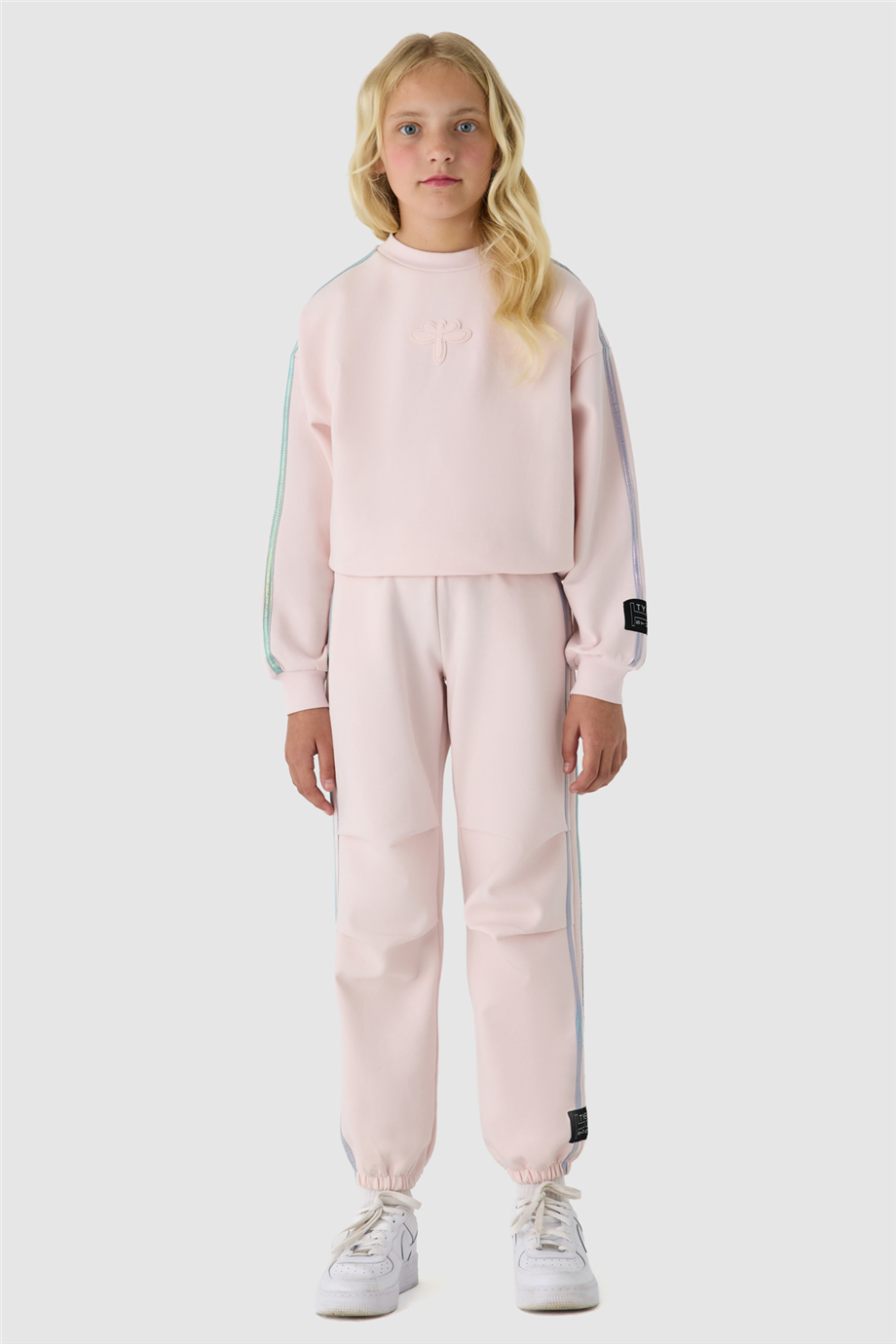 Tyess Kız Çocuk Pembe Eşofman AltıTyess Kız Çocuk Pembe Eşofman Altı