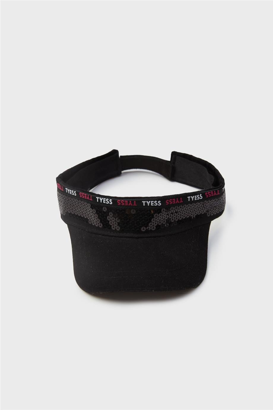 Tyess Kız Çocuk Siyah Şapka