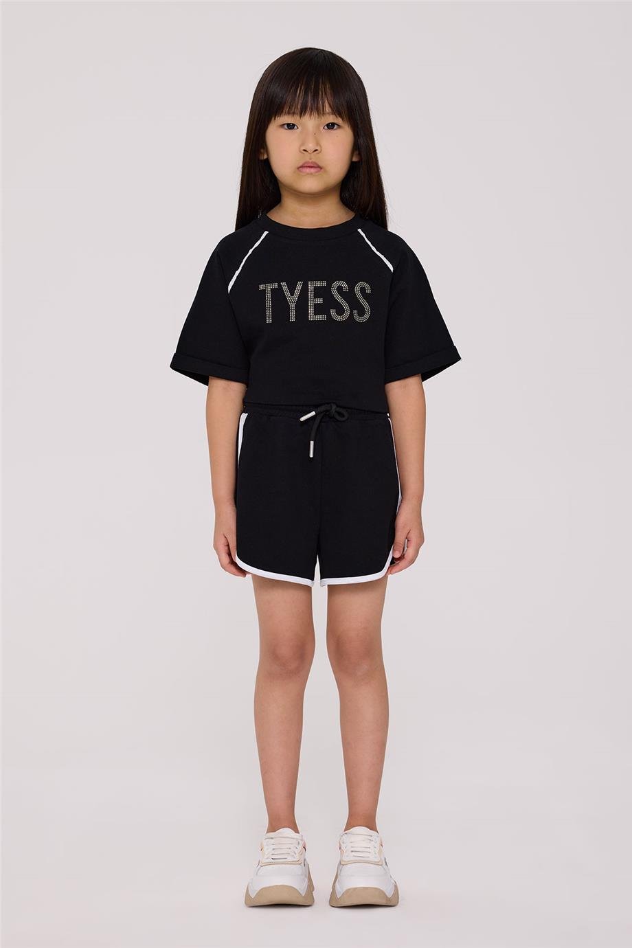 Tyess Kız Çocuk Siyah ŞortTyess Kız Çocuk Siyah Şort