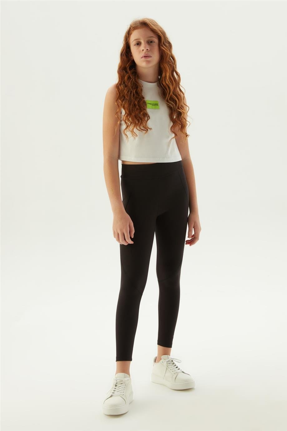 Tyess Kız Çocuk Siyah Tayt