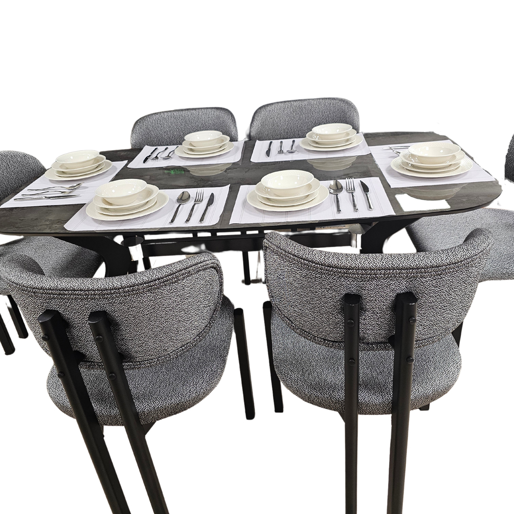 90*160 ELİZE MASA + 4 T SANDALYE MASA TAKIMI