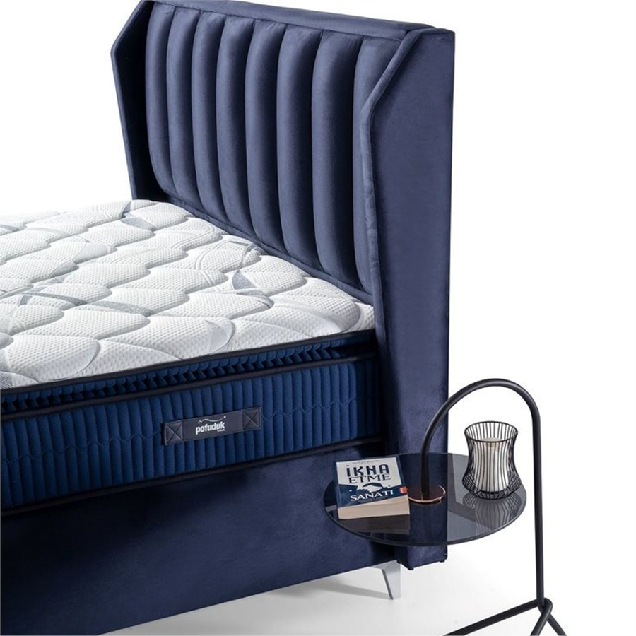 POFUDUK BLUE NIGHT YATAK, BAZA VE BAŞLIK 3LÜ SET