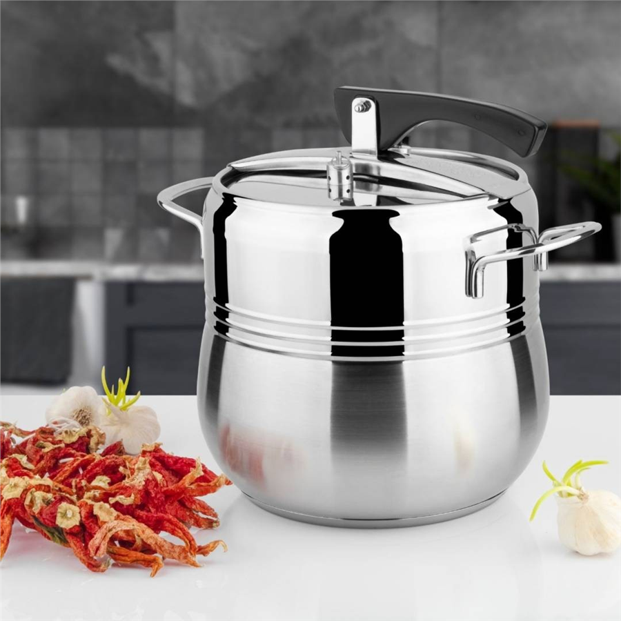 LİNES SİLVER 8 LT L-0212 DÜDÜKLÜ TENCERE