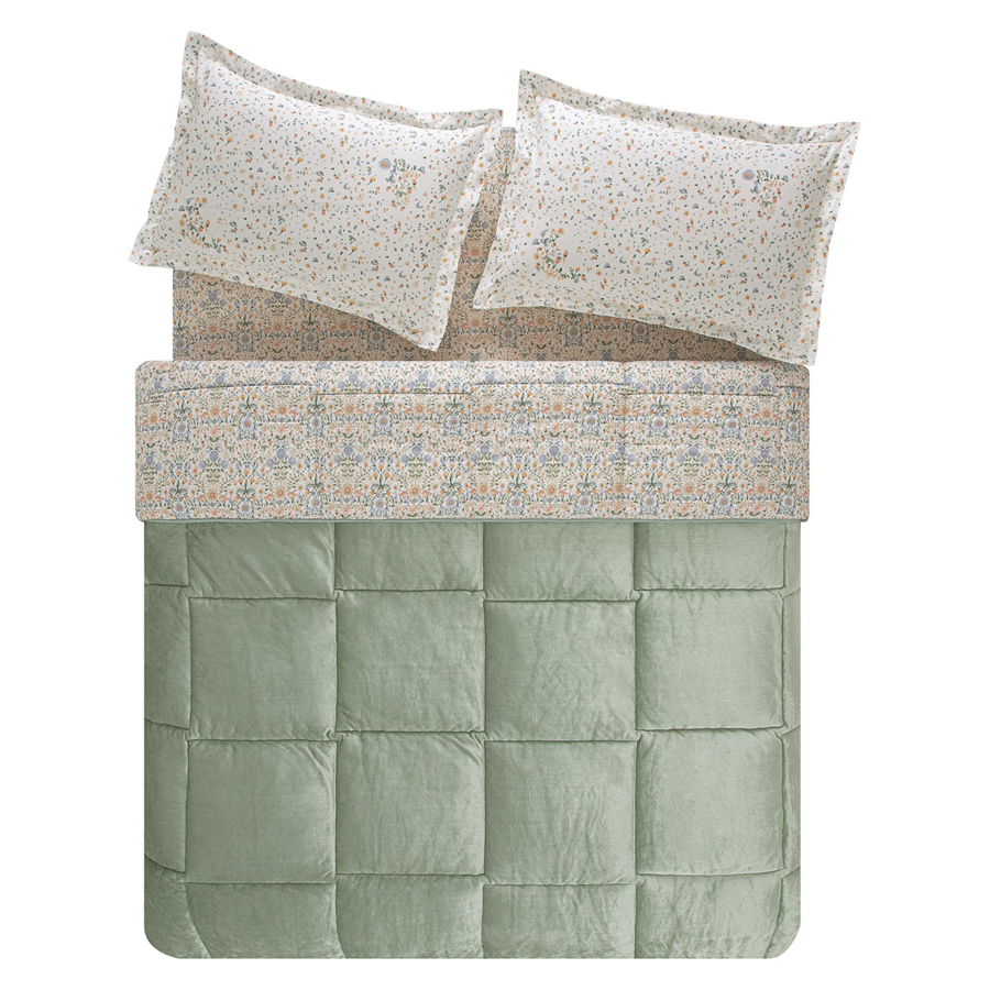 YATAŞ PUFFY ALYSON THREEFY SET YEŞİL