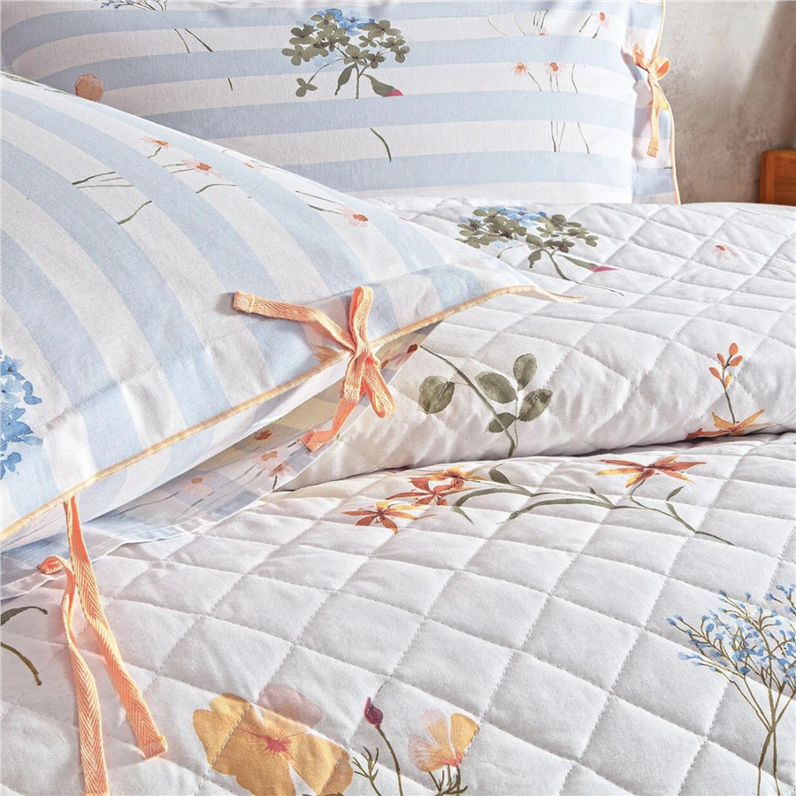 YATAŞ PUFFY ÇİFT KİŞİLİK BUETA COMPLETE SET AÇIK TURUNCU