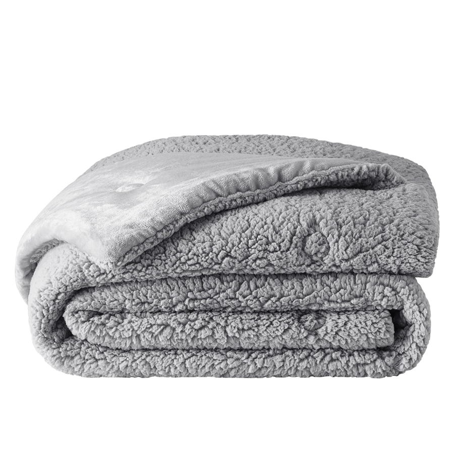 YATAŞ PUFFY MELLOVE SHERPA YORGAN - GRİ