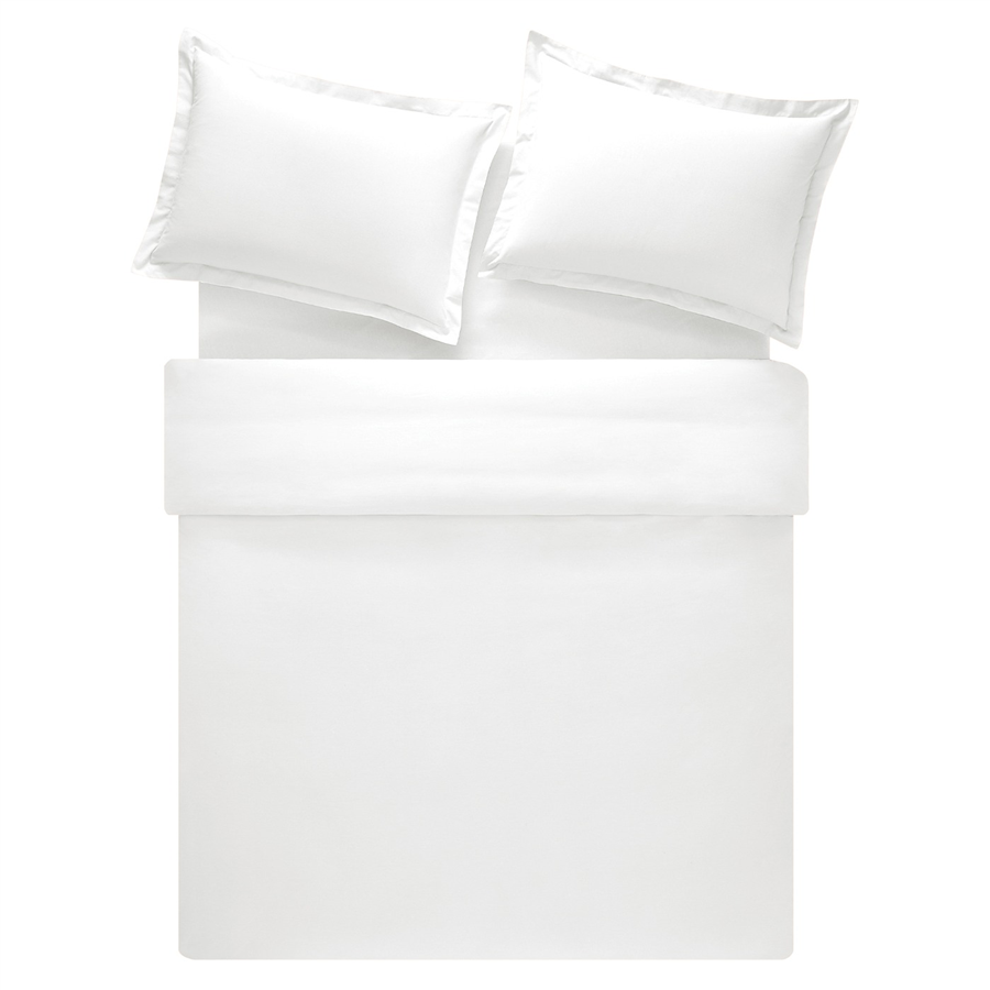 YATAŞ PUFFY NATURALİS RNF YIKAMALI NEVRESİM TAKIMI - BEYAZ