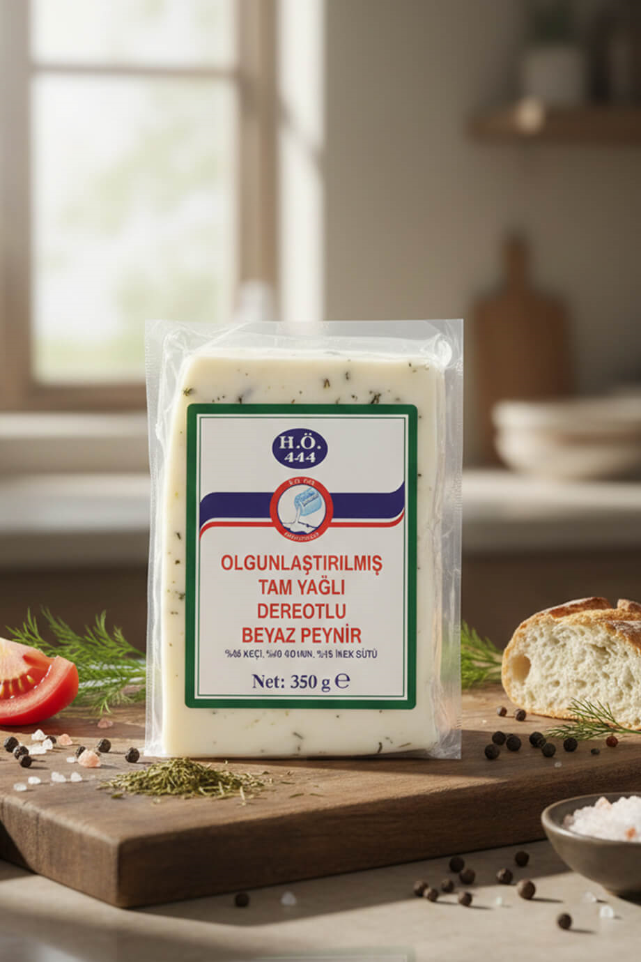 Tam Yağlı Dereotlu Peynir - 350 gr