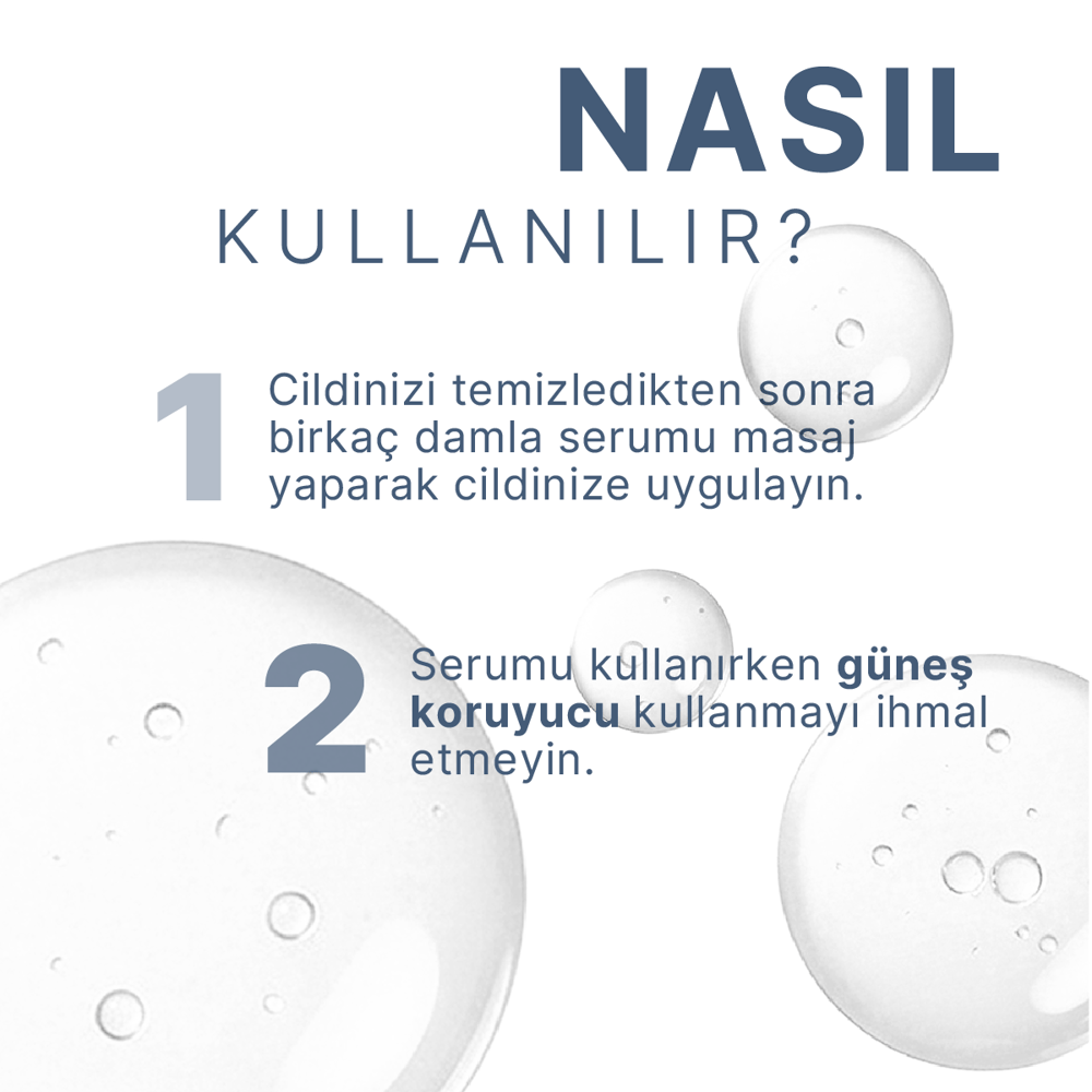 Aydınlatıcı, Cilt Tonu Eşitleyici Leke ve Kırışıklık Karşıtı %6 C Vitamini Serumu - 30 ml