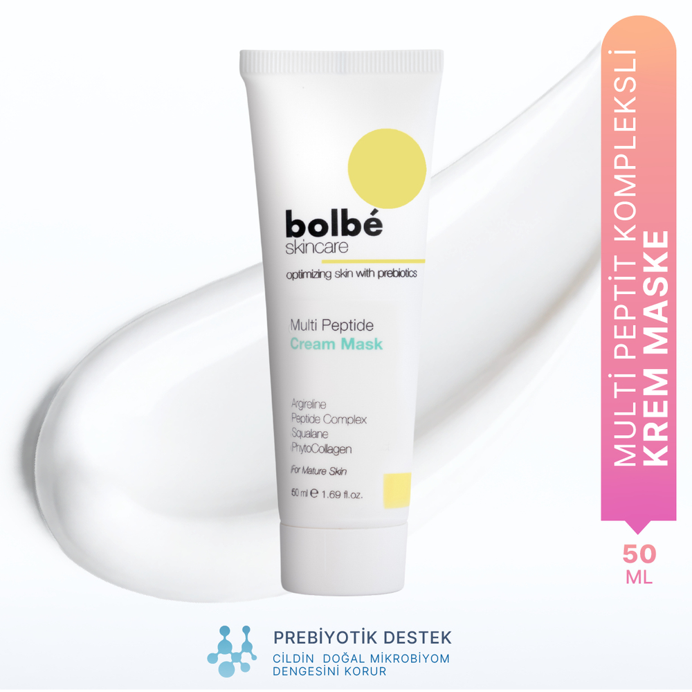 Dolgunlaştırıcı, Onarıcı ve Elastikiyet Arttırıcı Multi Peptit Kompleksli Krem Maske - 50 ml