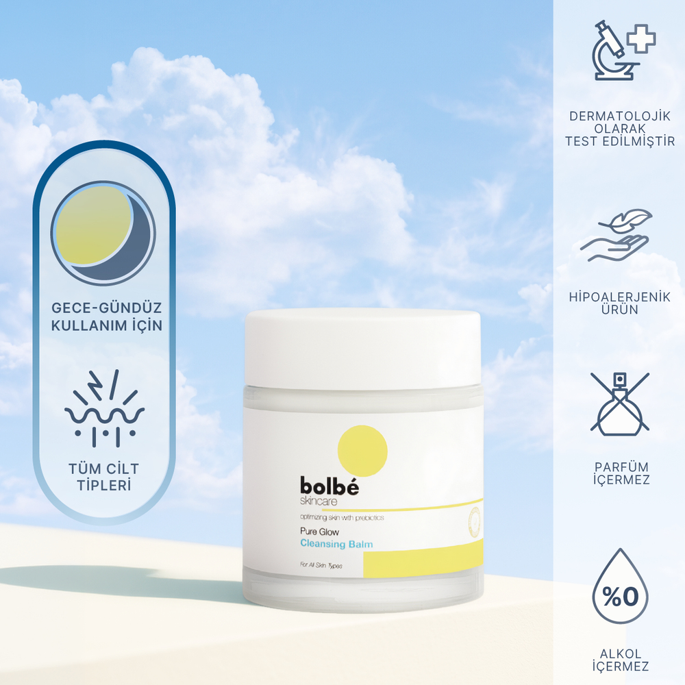 Parlaklık Sağlayan Makyaj ve Cilt Temizleyici Balm (Göz ve Yüz Makyajı Temizleyici) - 100 ml