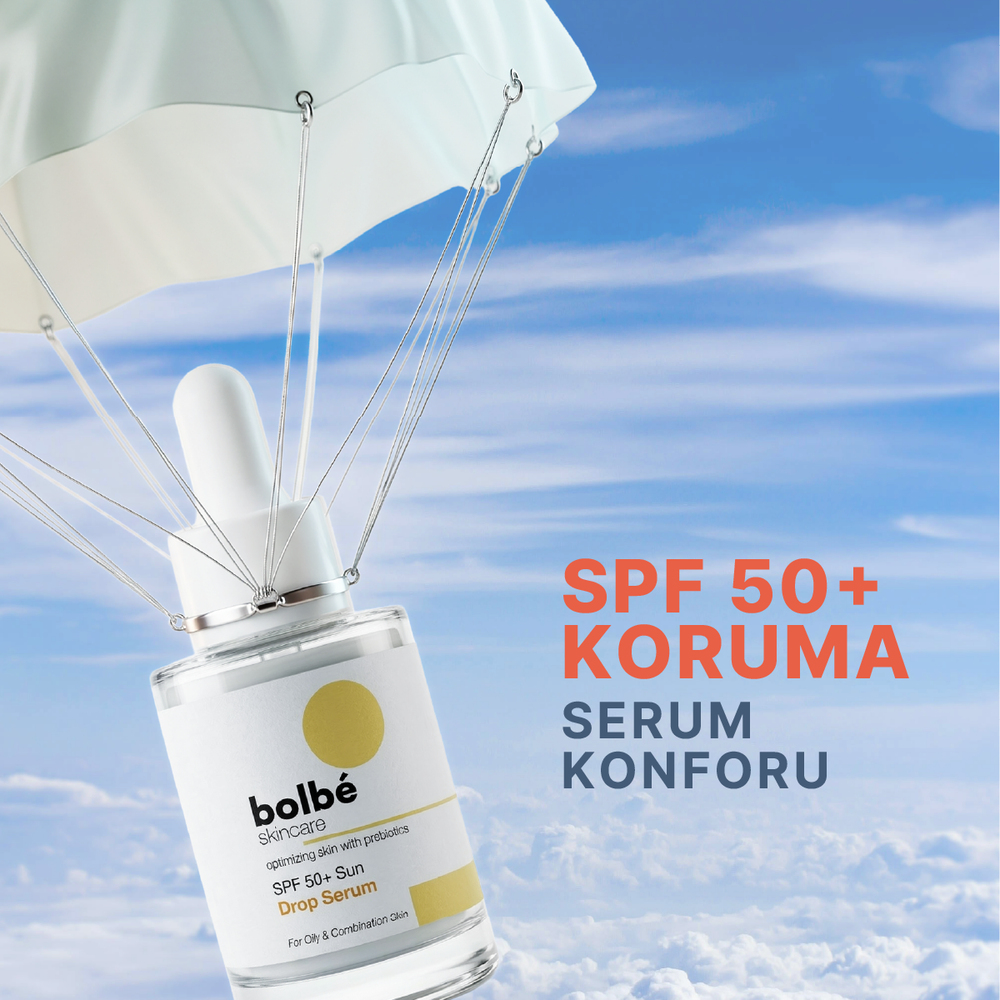 SPF 50+ Yüksek Korumalı Leke Karşıtı ve Günlük Güneş Serumu (Invisible Sun Fluid) Sun Drop - 30 ml