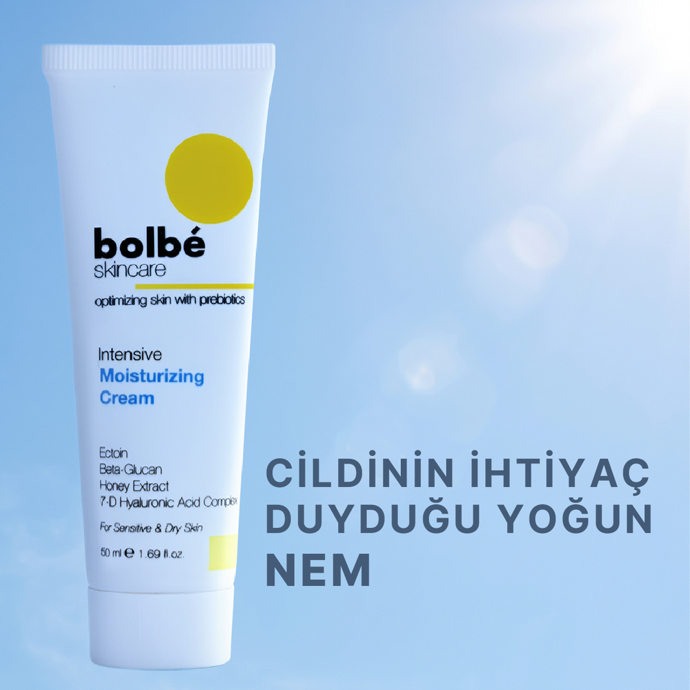 Yoğun Nemlendirici, Onarıcı ve Besleyici, Prebiyotikli Yüz Kremi (Hyaluronik Asit) - 50 ml