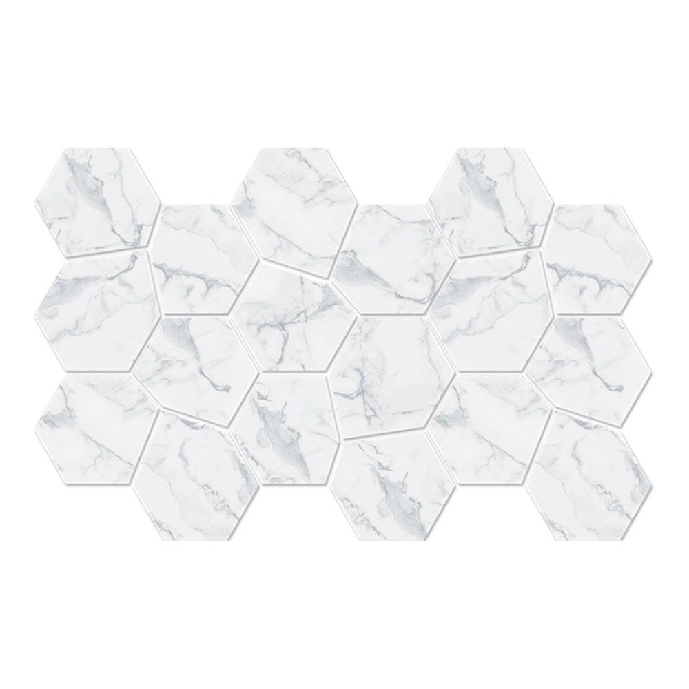 Betsan Hexa Mega Air Calacatta Dekor Mozaik