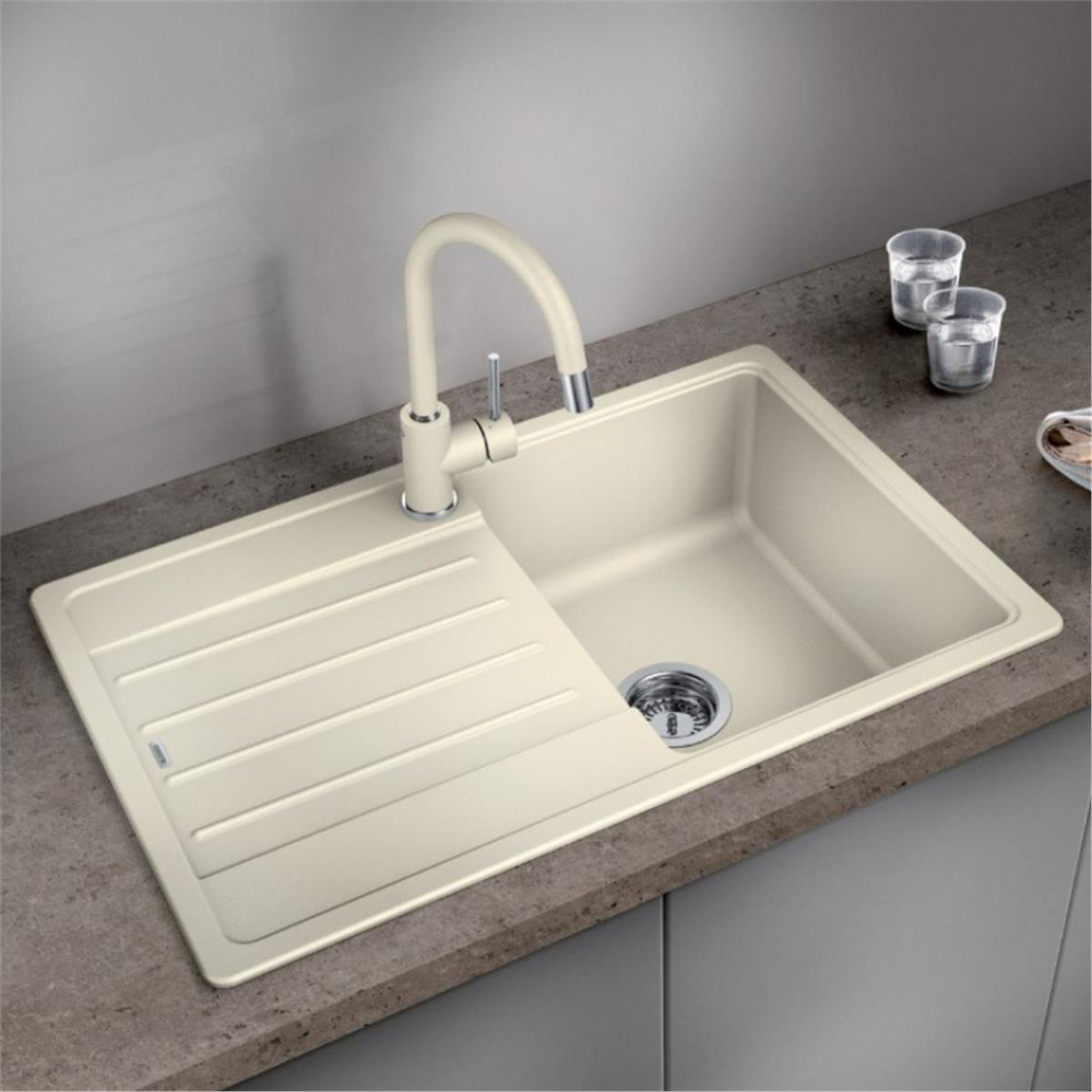 Blanco Legra 45 S Silgranit Soft Beyaz Eviye