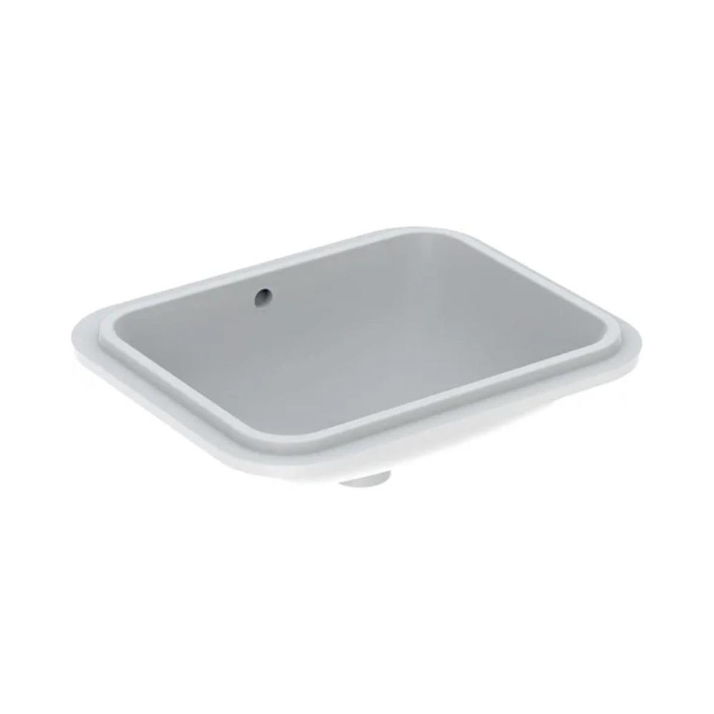Geberit VariForm Tezgah Altı Lavabo, Dikdörtgen, 45x35 cm (Taşma Delikli)