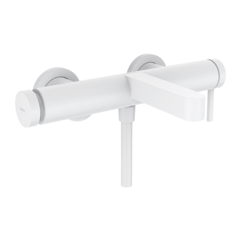 Hansgrohe Finoris Tek Kollu Banyo Bataryası Aplike Montaj Satin Beyaz