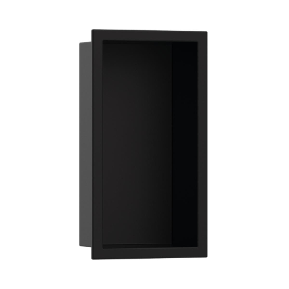 Hansgrohe XtraStoris Original Duvar nişi entegre çerçeveli 300/150/100 Satin Siyah