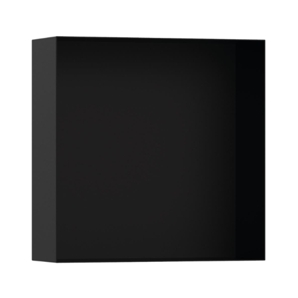Hansgrohe XtraStoris Minimalistic Duvar nişi açık çerçeveli 300/300/100 Satin Siyah