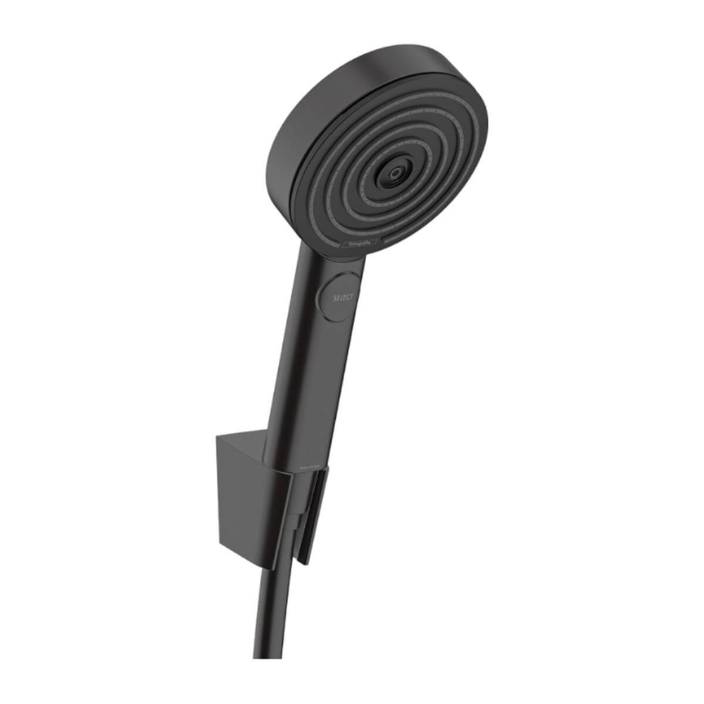 Hansgrohe Pulsify Select S Duş askı Seti 105 3jet RElaxation, 125 cm Duş Hortumu İle Satin Siyah