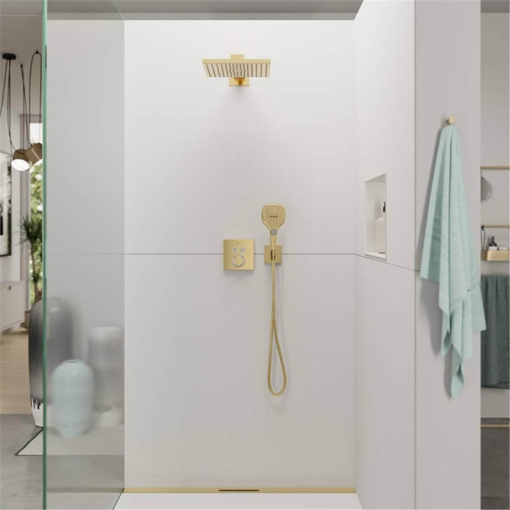 Hansgrohe Raindance Select E El Duşu 120 3 jet Parlak Altın Optik