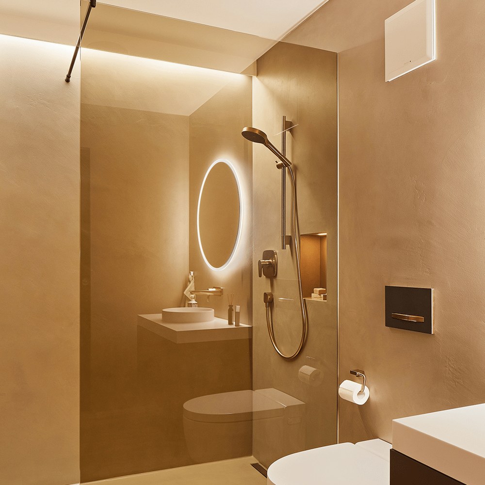 Hansgrohe Rainfinity El Duşu 130 3 jet Mat Bronz