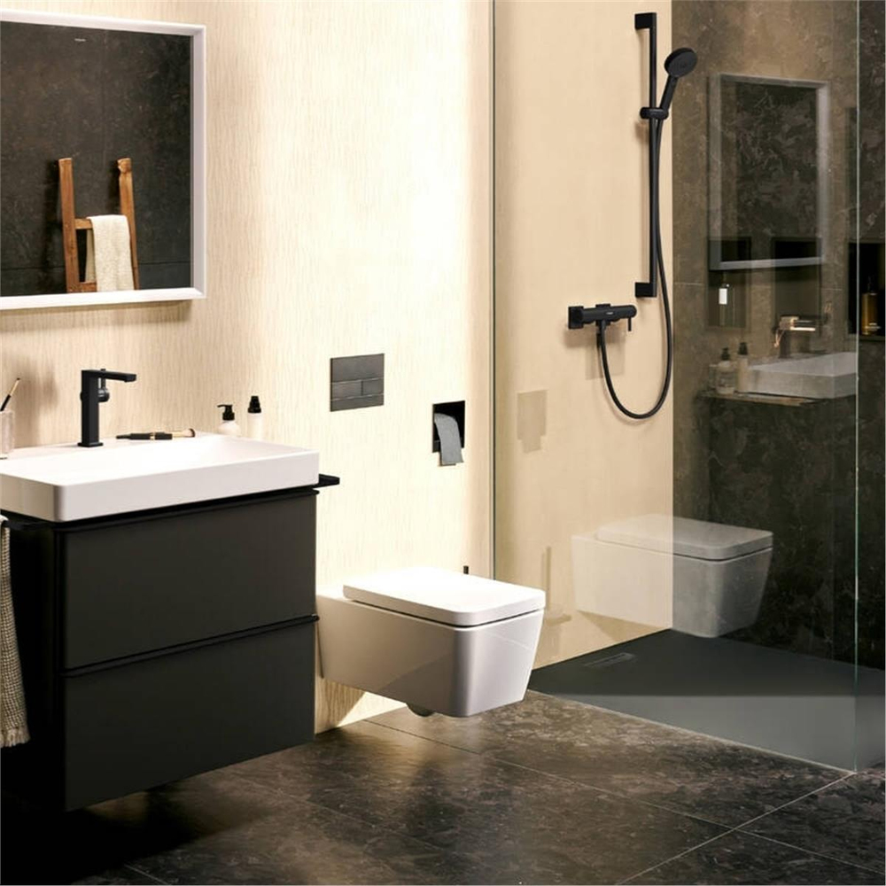 Hansgrohe Pulsify Select S El duşu 105 3jet Relaxation Satin Siyah
