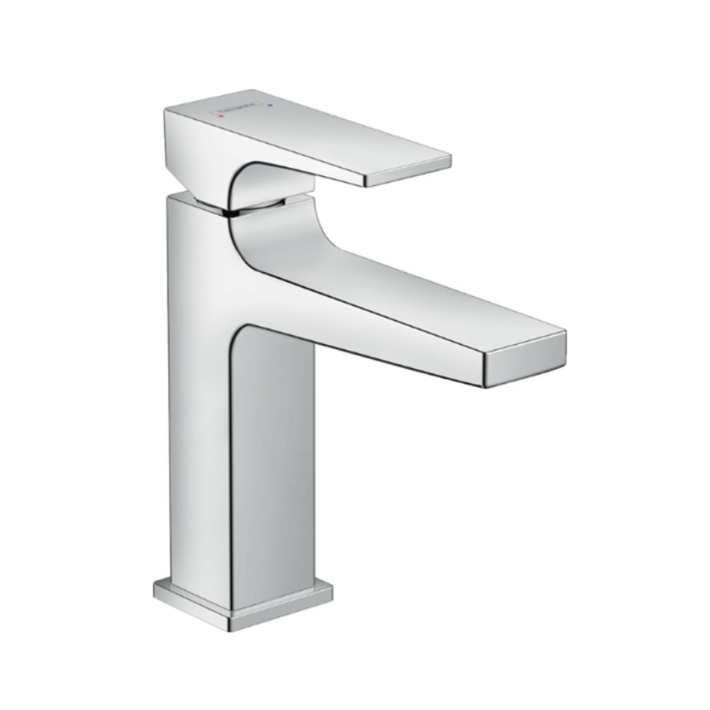 Hansgrohe Metropol Tek kollu lavabo Bataryası 110 çubuk volan ve bas-aç gider seti ile Krom