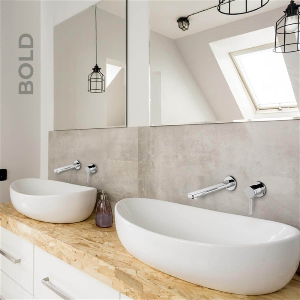Newarc Bold Ankastre Lavabo Bataryası Krom