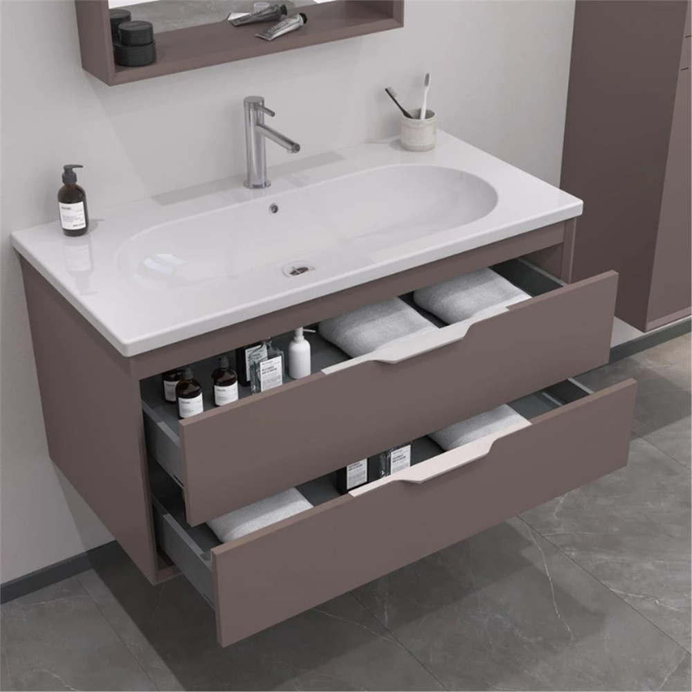 Orka Clay Banyo Dolabı Takım Çift Çekmeceli