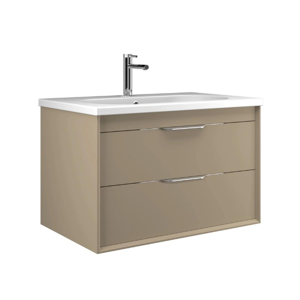 Orka Clay Banyo Dolabı Alt Modül Çift Çekmeceli