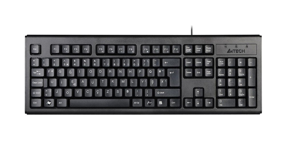 A4TECHA4 Tech Km-720 Siyah F Tr Usb Kablolu Fn Multimedya Klavye4711421880725