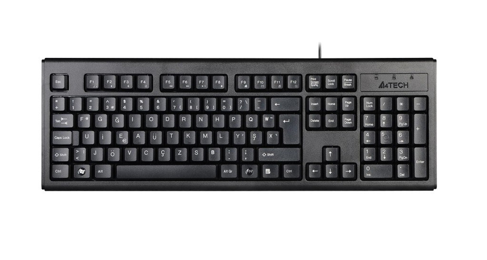 A4TECHA4 Tech Km-720 Siyah F Tr Usb Kablolu Fn Multimedya Klavye4711421880725