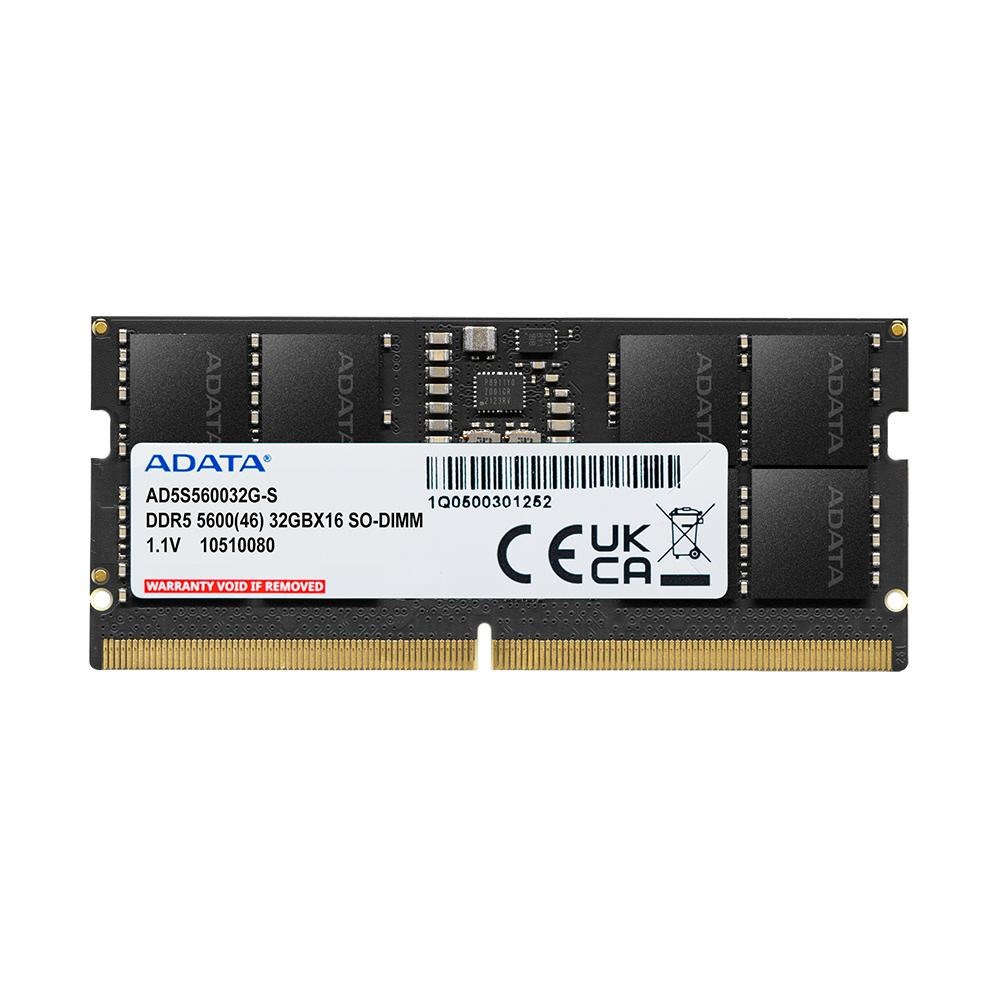 ADATAAdata 16GB DDR5 5600MHz 262Pin 1.1V Notebook Ram4711085941107