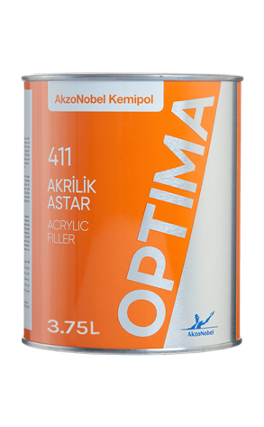 AkzoNobel AkzoNobel Optima 411 Akrilik Astar GL 3,75 Litre411 Akrilik Astar GL 3,75