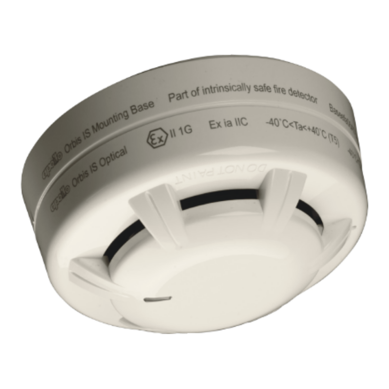 ApolloAPOLLO ORB-OP-52028-APO ORBIS Kendinden Emniyetli (IS) Konvansiyonel Optik Duman Dedektörü, Flas LED'li Taban HariçORB-OP-52028-ΑΡΟ