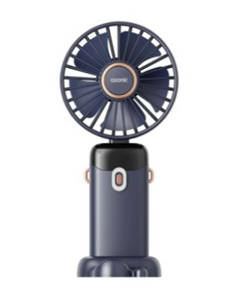 EVERESTAsonic AFN28 Lacivert 500mAh 3 Kademe Dijital Göstergeli Katlanabilir Mini USB Fan8680096142413