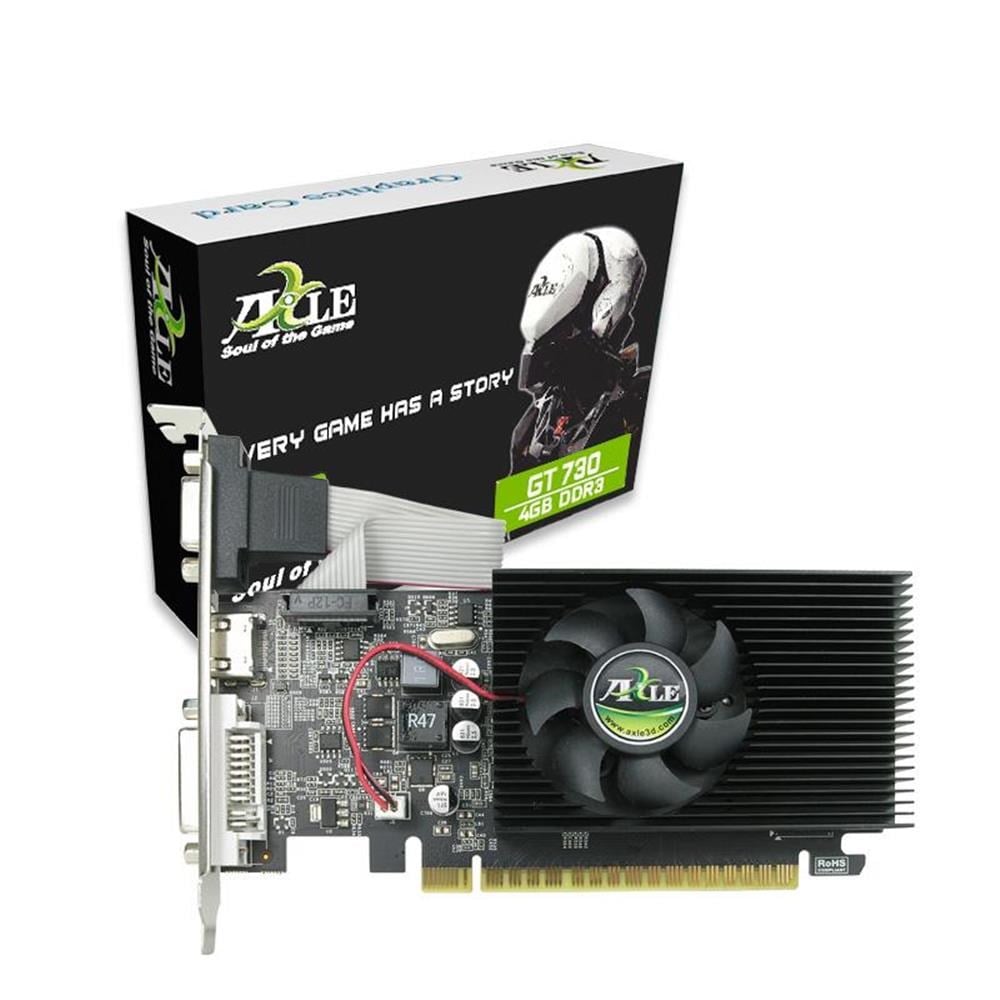 AXLEAxle GeForce GT730 AX-GT730-4GD3P8CDIL 4GB GDDR3 128Bit DX12 Ekran Kartı4897122020506
