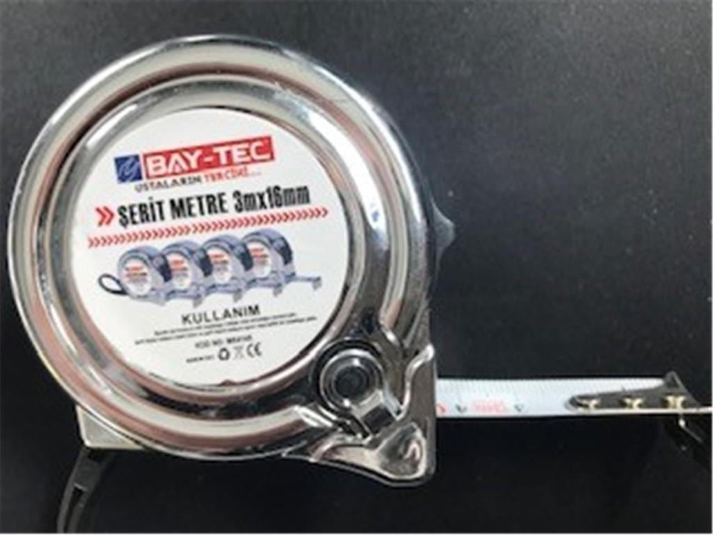 BAY-TECBay-Tec Mk4145 3Mt 16MM Krom Şerit Metre8681128533933