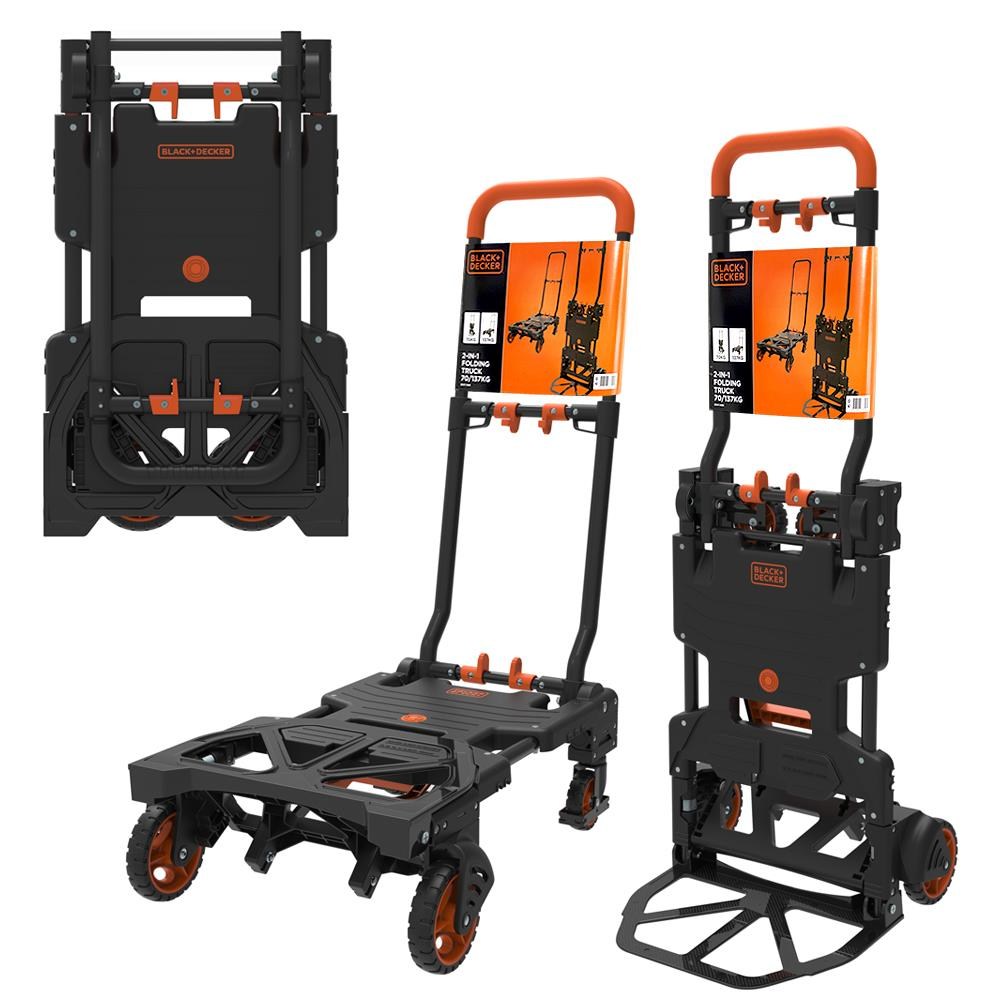 Black+DeckerBLACK+DECKER BH206 55/120Kg Çok Fonksiyonlu Katlanır El ArabasıBH206