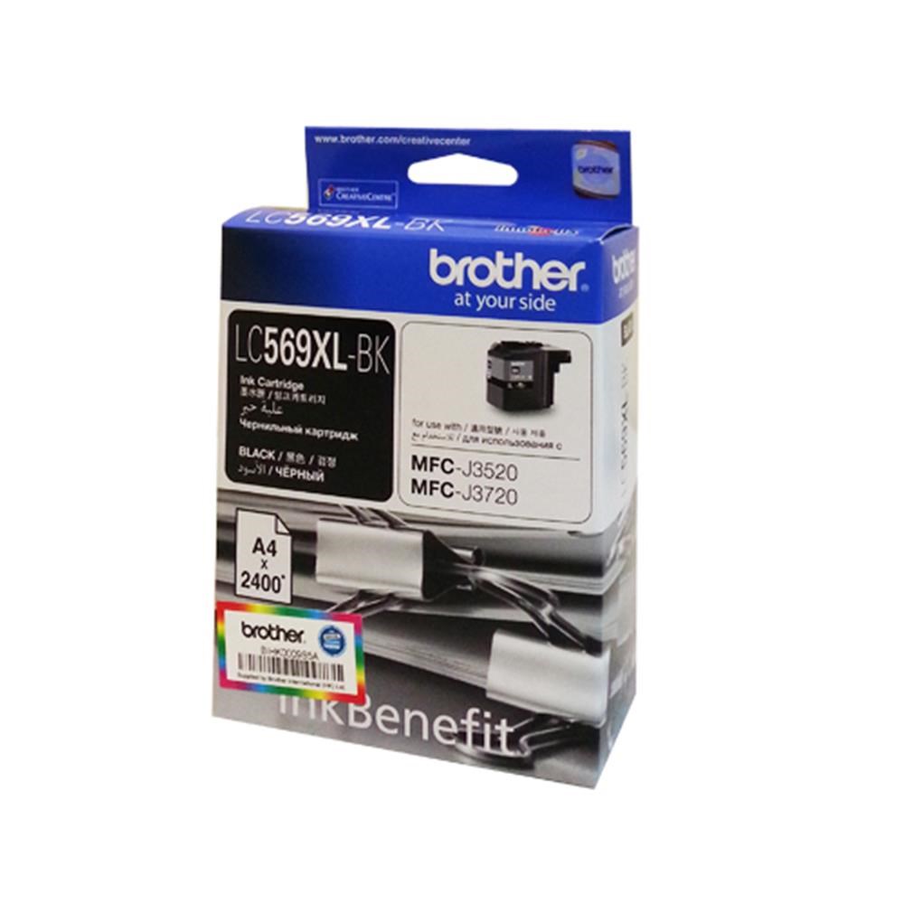 BrotherBrother LC569XLBK Black Siyah 2.400 Sayfa Kartuş MFC-J3520-J37204977766725057